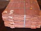 Copper cathodes, Surface : 80 Kgs-125kgs (+/-20%)
