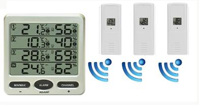 Wireless Multi Display Hygrometer