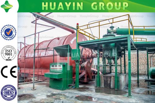 High Capacity Tyre Pyrolysis Machine With High Oil Yield