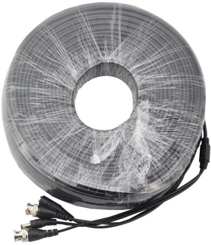 100m Rg59 Bnc DC CCTV Camera Video Power Cables