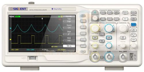Electric Siglent Digital Oscilloscope, Voltage : 9-12VDC