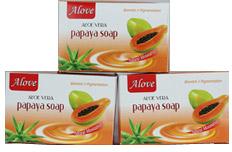 Papaya Aloe Vera Soaps