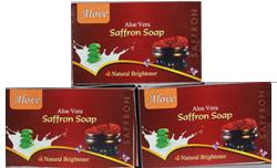 Saffron Aloe Vera Soaps