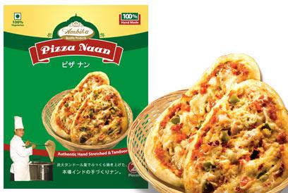 Frozen Pizza Naan