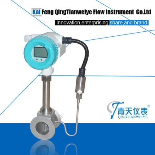 Temperature Pressure Steam Vortex Flow Meter