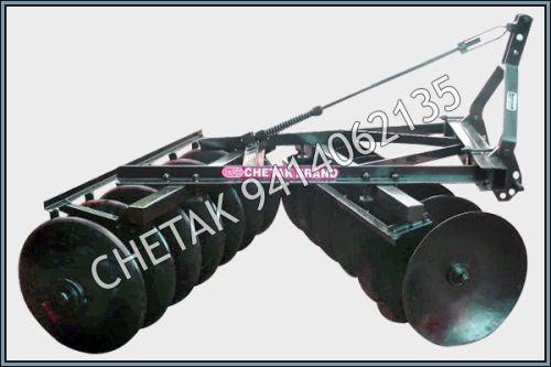 Regular Mounted Offset Disc Harrow, For Agriculture, Color : Blue