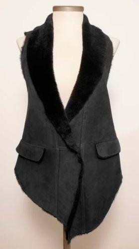 Ladies Shearling Vest