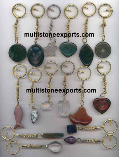 Gemstone Keychains