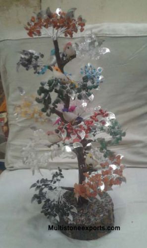 Nav Grah Metal Patti Tree With M-seel