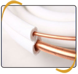 Metal PVC Coated Copper Tube, For Industrial, Feature : Best Quality, Shiny Look