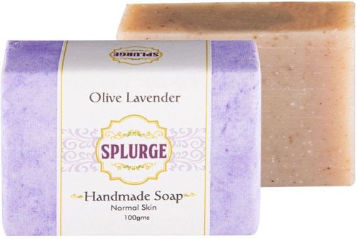 Olive Lavender Handmade Soap, Color : Natural