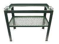 Metal Cooler Stand for Outdoor Events, Camping, Picnics