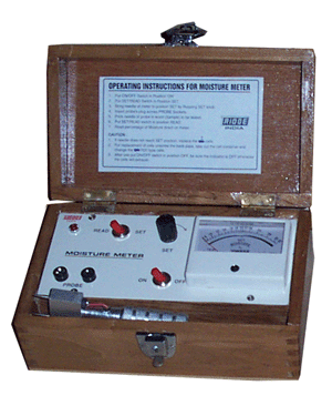 MOISTURE METER FOR WOOD