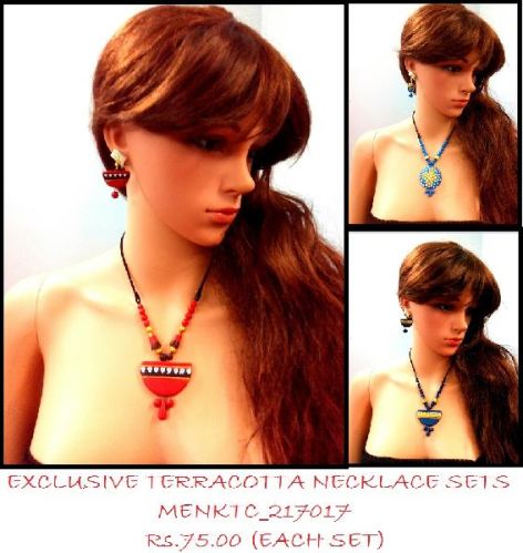 Urban Leader Terracotta Necklace Sets On Wholesale