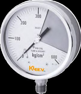 Stainless Steel Solid Front Gauge