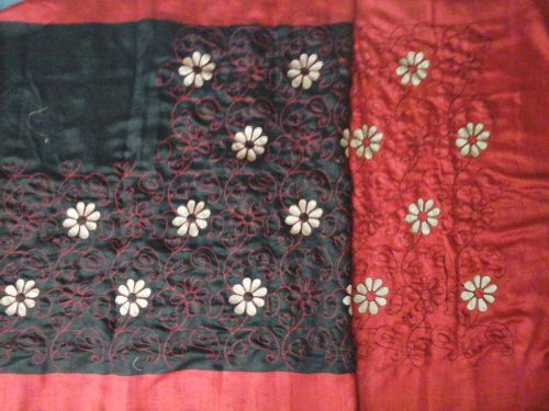 Plain Pure Dupian Silk Saree, Occasion : Festival Wear, Party Wear, Wedding Wear