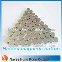 Hidden Magnetic Button