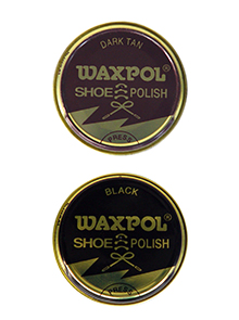 SHOE POLISH BLACK & DARK TAN