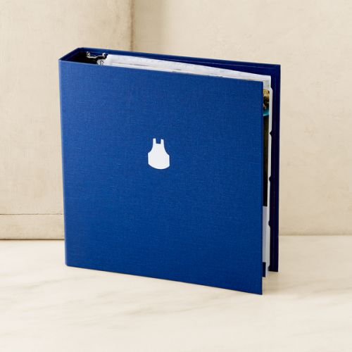 The Blue Apron Recipe Binder