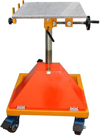 Marble Granite Stone Rotating Sand Blasting Table