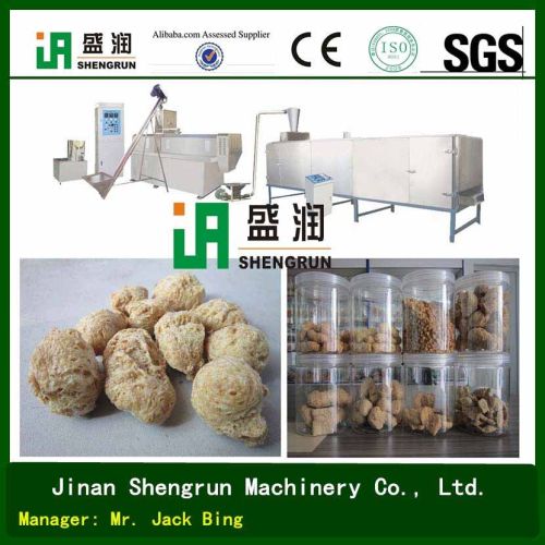 Textured Protein Soya Nuggets Chunks Making Machine