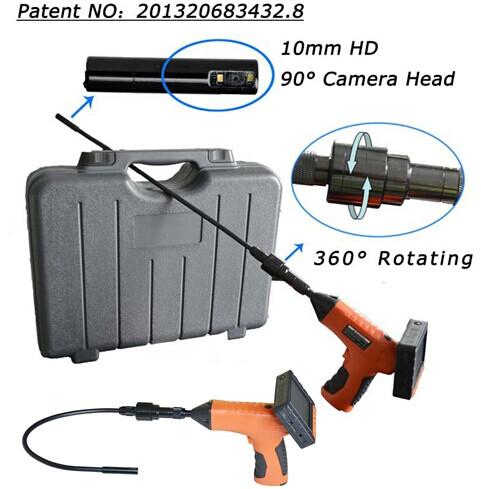 3.5 Inch Side View Wireless Screen Flexible Borescope