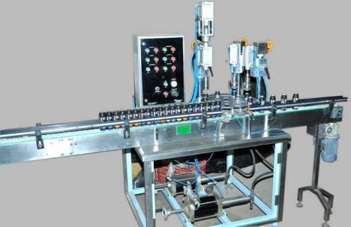 Pneumatically Automatic Aerosol Filling Machine
