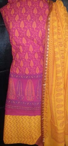 Hand Block Printed Dress Material