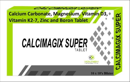 Calcium Carbonate, Magnesium, Vitamin D3, Vitamin K2-7, Zinc