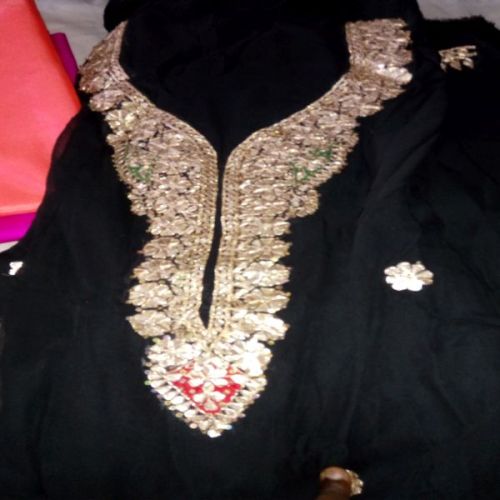 Plain Georgette Unstitched Kurtis, Technics : Yarn Dyed