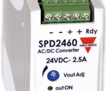 SPD24601B 24VDC/2.5A DIN RAIL POWER SUPPLY, Brand Name : CARLOGAVAZZI