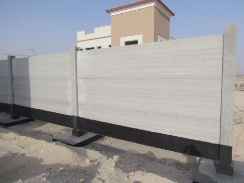 Precast boundary wall