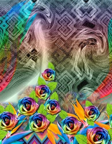 Viscose Digital Printed Fabric