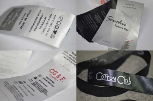 Satin Printed Labels
