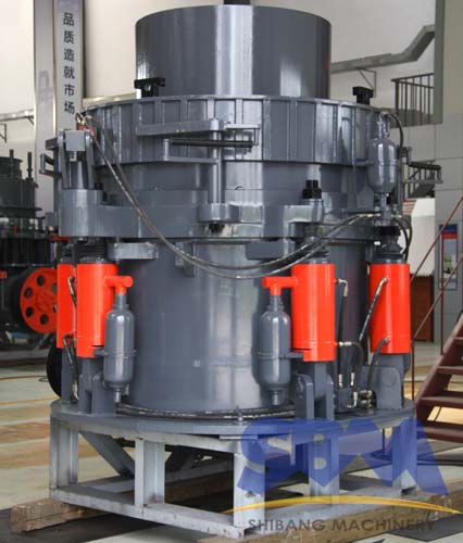 High Efficiency Hydraulic Cone Crusher, Certification : CE&ISO