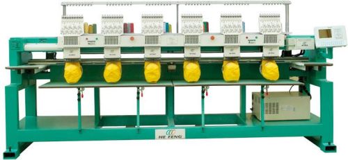 6 Heads Readymade Cap Embroidery Machine