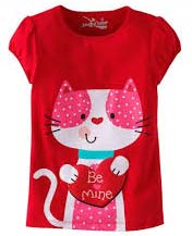 Girls Round Neck T-Shirt
