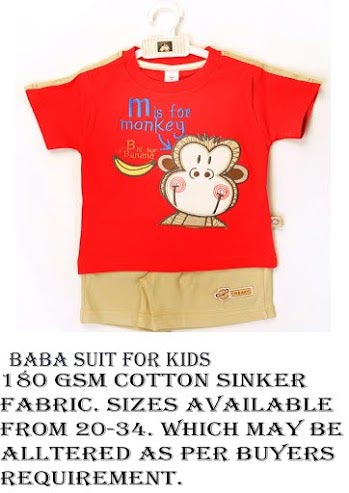 Kids Baba Suit