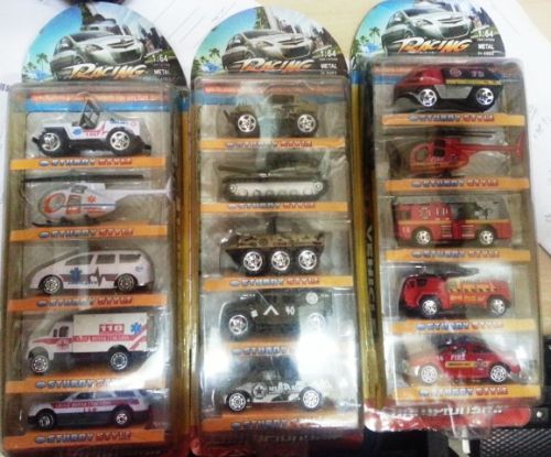 TOYSOCEAN FREE WHEEL MODEL CAR SET-5pcs
