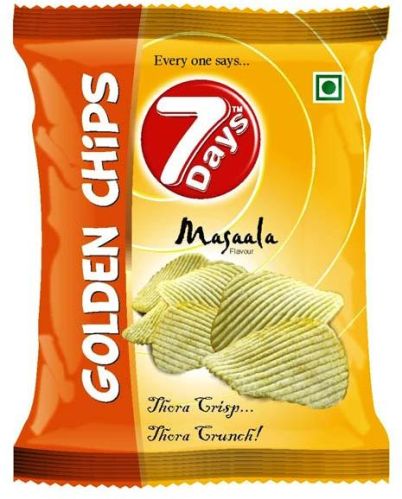 7 Days Golden Potato Chips - Masala