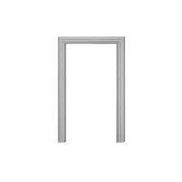 Polished Cement Frame, Color : Gray for Decor