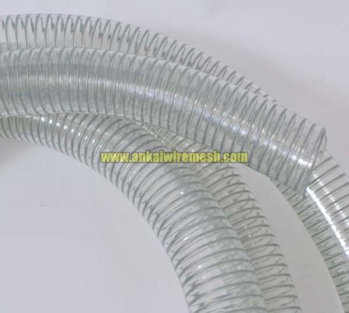 PVC Sprial Steel Wire Reinforced Hose, Brand Name : Agu