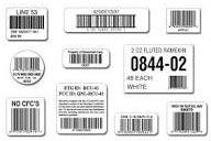 Raw Materials Barcode Stickers