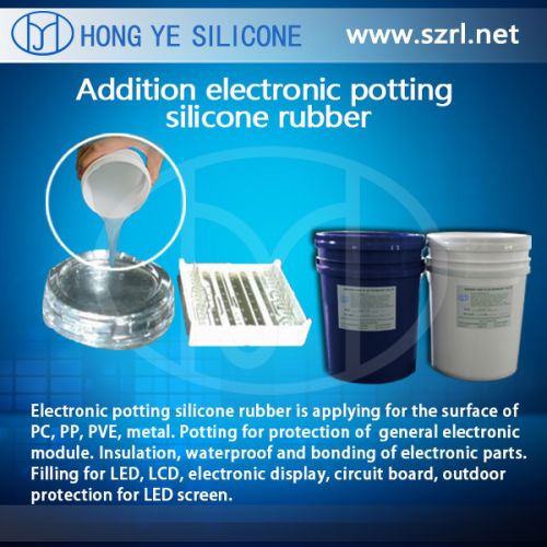 Electronic Potting Silicone Rubber, Packaging Type : white