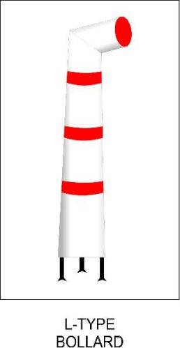 IWP M.S L Type Bollard, Size : 1500mm