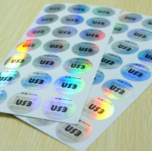 Rectangular PVC Stickers, For Lamination, Pattern : Printed