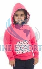 Fine Exports Fabric Kids Sweatshirts, Color : Differen