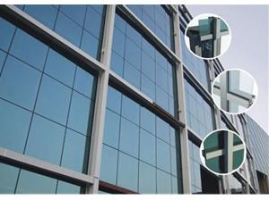 China Exposed Aluminium Frame Glass Curtain Wall