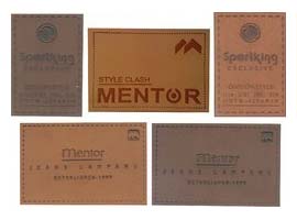 Denim PU Emboss Patches