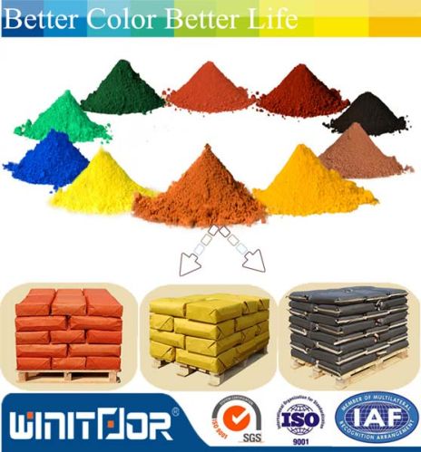 Iron Oxide Pigment Use For Bricks